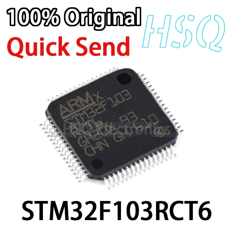 

2 шт. оригинальный STM32F103RCT6 STM32F103 LQFP-64 32-бит MCU