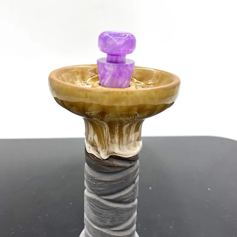 Hookah Piercing Plug Stopper for Shisha Tobacco Bowl with Needle Resin Chicha Sheesha Narguile Accessories 3
