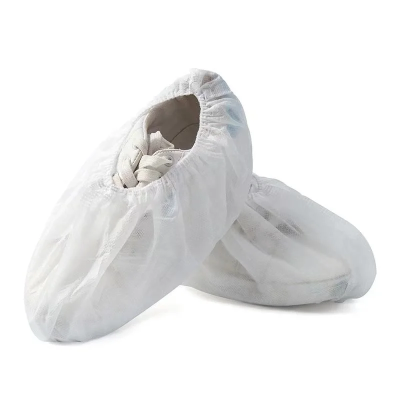 Disposable Shoe Covers Boot Non-Slip Large Foot Booties for Indoors Contractors Floor Carpet Shoe Coverings Protectors 100Pack disposable shoe covers,shoe covers