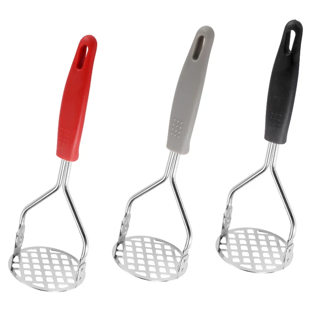 Leeseph Potato Smasher, 430 Stainless Steel Potato Masher Tool