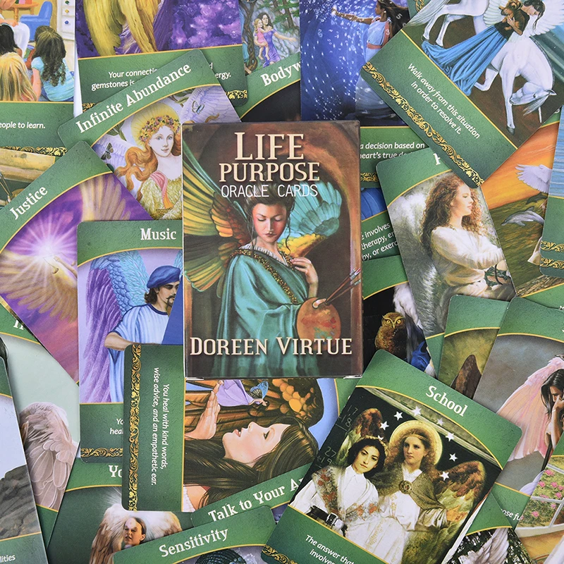 

Tarot Cards Table Deck Board Game Life Purpose Oracle Cards Fortune Telling