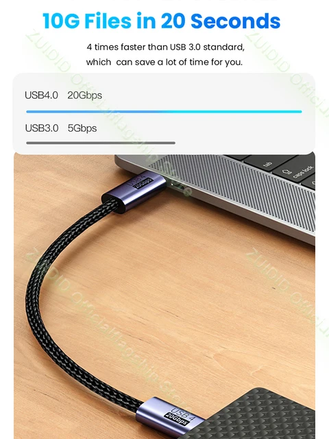 Fast charging USB C to C cable for Macbook Pro