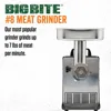 Products BigBite #8 Meat Grinder, 0.50 HP Stainless Steel Electric Meat Grinder Machine, Ideal for Regular Use 2