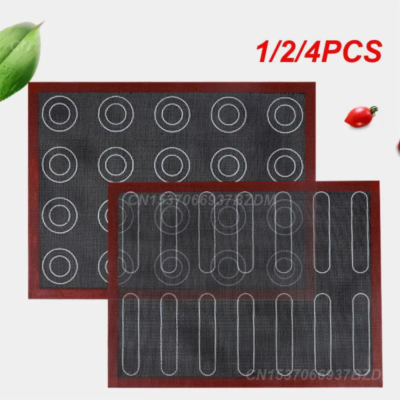 1/2/4Pcs Tappetino Da Forno In Silicone Perforato Fodera Per Fogli Da Forno Antiaderente Cucina Da Forno Utensili Da Forno Strumenti Accessori Pasticc