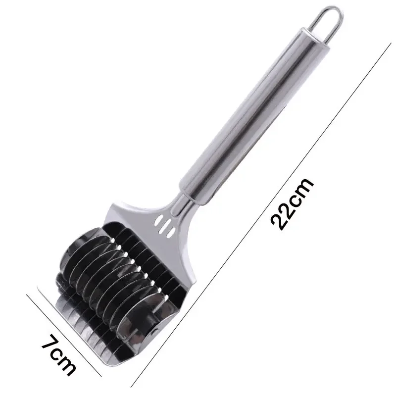 Manual Noodle Cutter Rolling Stainless Steel Spaghetti Maker Pressing Pasta Machine Shallot Knife Kitchen Cooking Accessories
