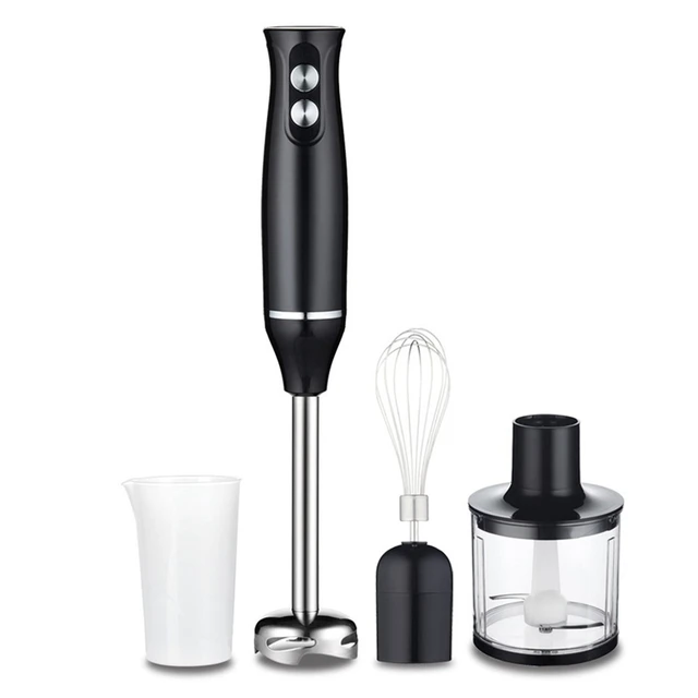 Betydning Krydderi bande 4 In 1 High Power Immersion Hand Stick Blender Mixer Includes Chopper And  Smoothie Cup Stainless Steel Ice Blade Eu Plug - Blenders - AliExpress