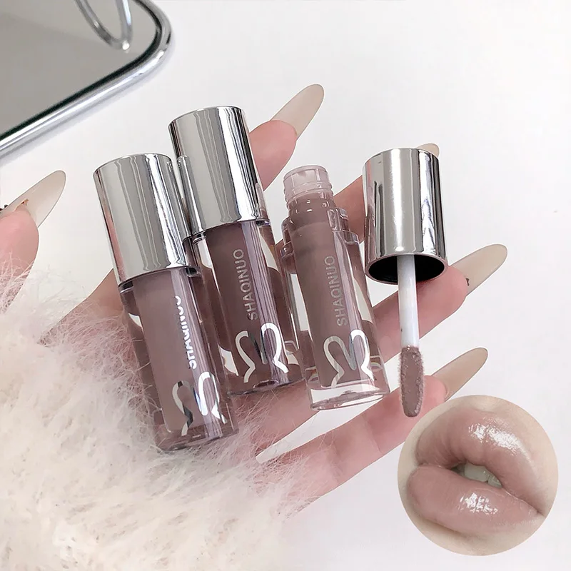 Shachi Nuo Color Lip Oil Gloss, Water Mirror Effect, Moisturizing, Soothing, Long-Lasting Hydration, Tone-Up,_voghion.com