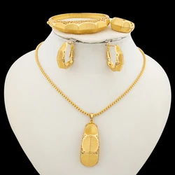 Elegant Women's Jewelry Set - Necklace, Earrings, Bracelet & Ring for Weddings & Parties - Exquisite Gift Idea (1)