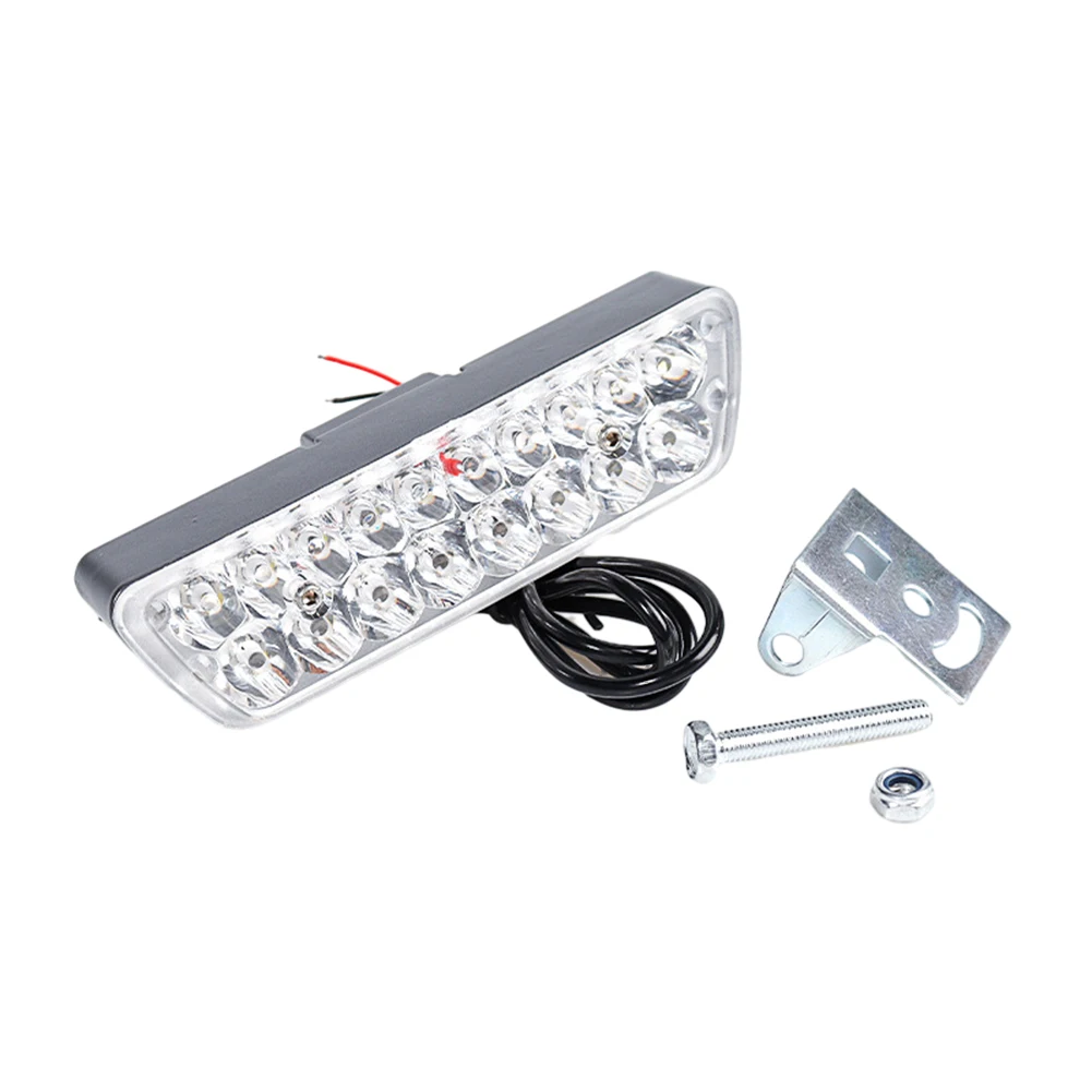 Bicycle Components 1pcs Bike Light Electric Bicycle Headlight Parts 12-85V E-Bike 129x35x25mm 80cm Long Practical