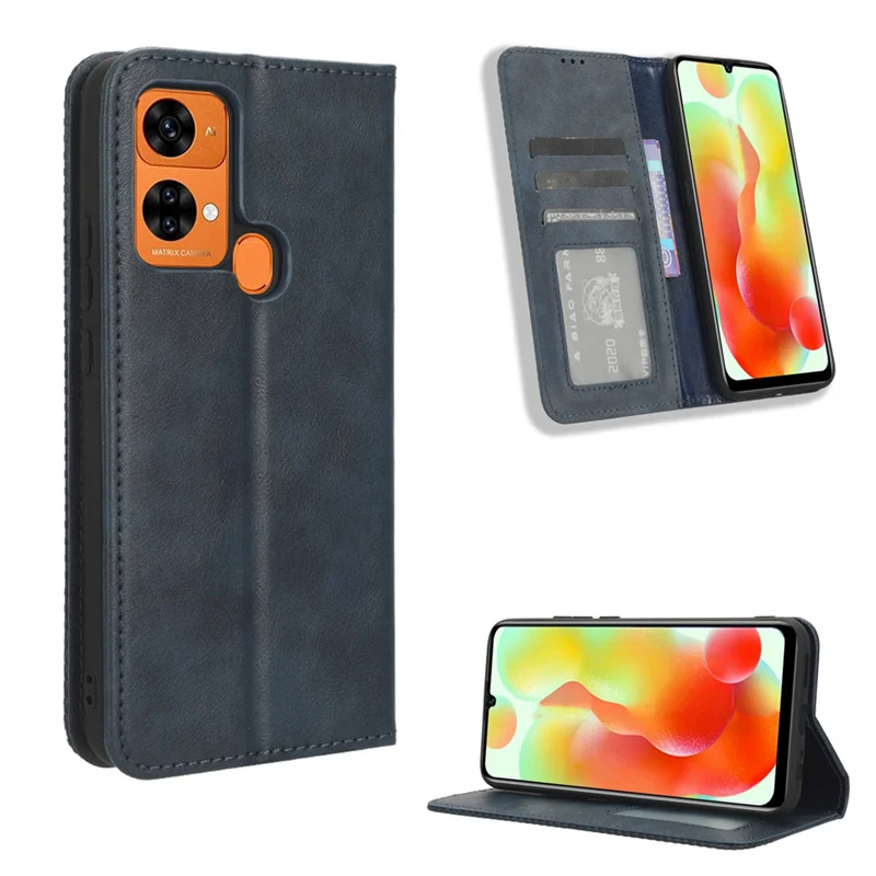 

Pertain to Oukitel C33 luxury magnetic buckle retro pattern Skin PU leather case for Oukitel C33 C31 C25 C23 Pro phone case