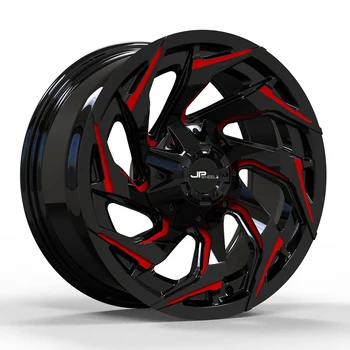 JPwheels 18-Inch Monoblock Off-Road Alloy Wheels, 6×139.7 Bolt Pattern – Model J06701