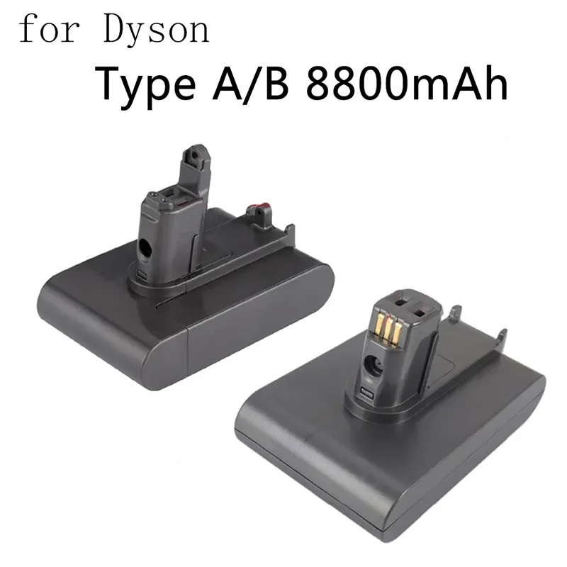 

Литий-ионный аккумулятор Dyson, 22,2 в, 8800 мАч, подходит для TypeA или B, Вакуумный Аккумулятор для Dyson DC35, DC45, DC31, DC34, DC44, DC31, Animal DC35 Animal