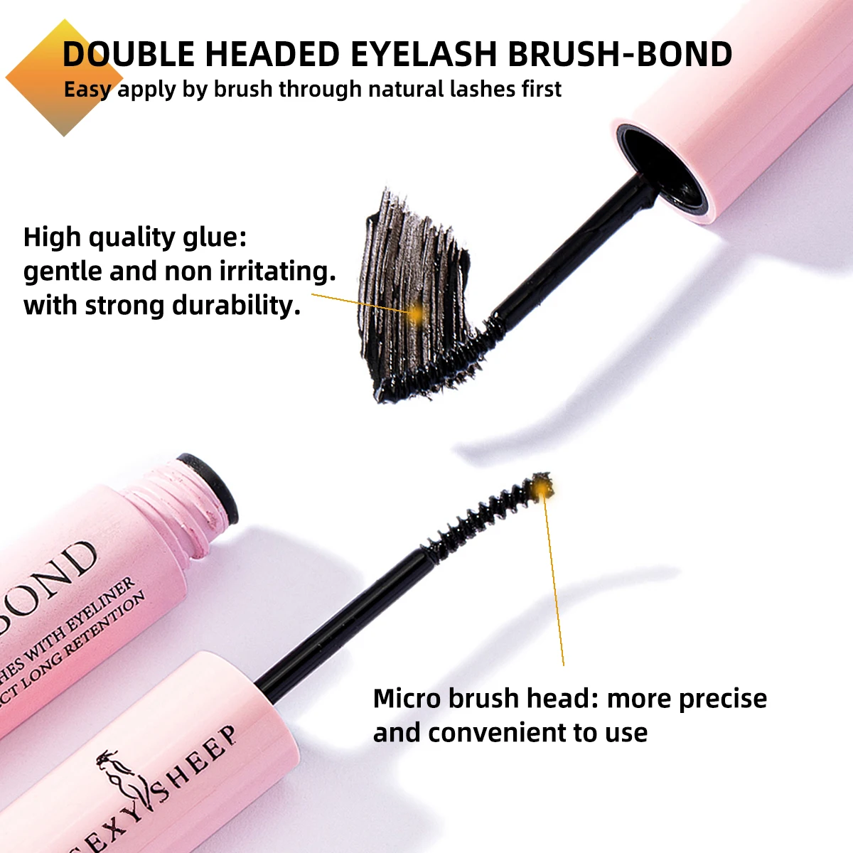 320 PCS Lash Extension Kit DIY Individual Eyelash Extension 30D40D50D Cluster Lashes Kit Lash Glue Remover for Eyelash