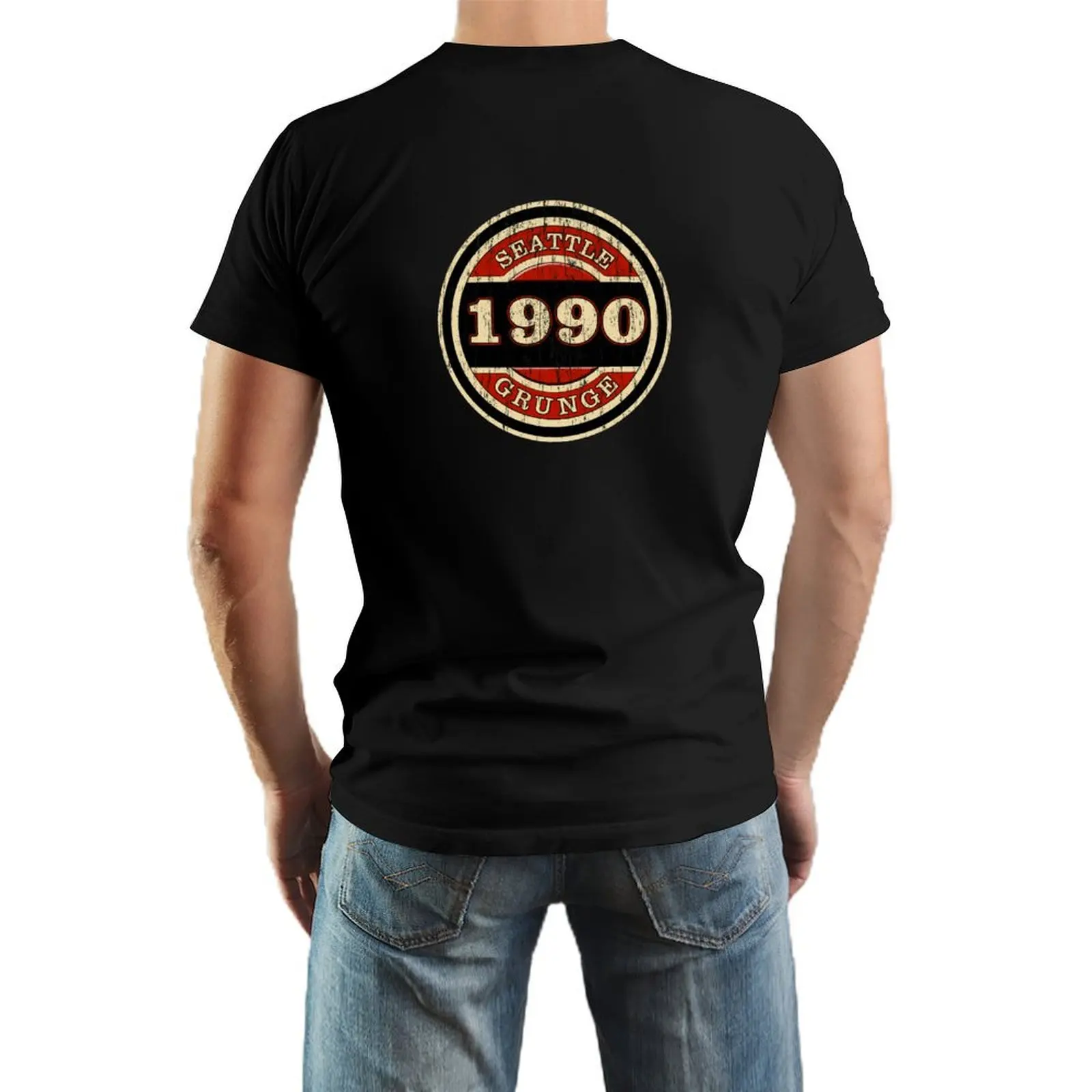 

Seattle Grunge T-Shirt customs plus size tops Men's t-shirts