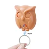1/3PCS Magnetic Owl Key Holders Self Adhesive Magnets Hold Keychain Key Hanger Hooks Will Open Eyes Home Wall Decorative Hooks 6