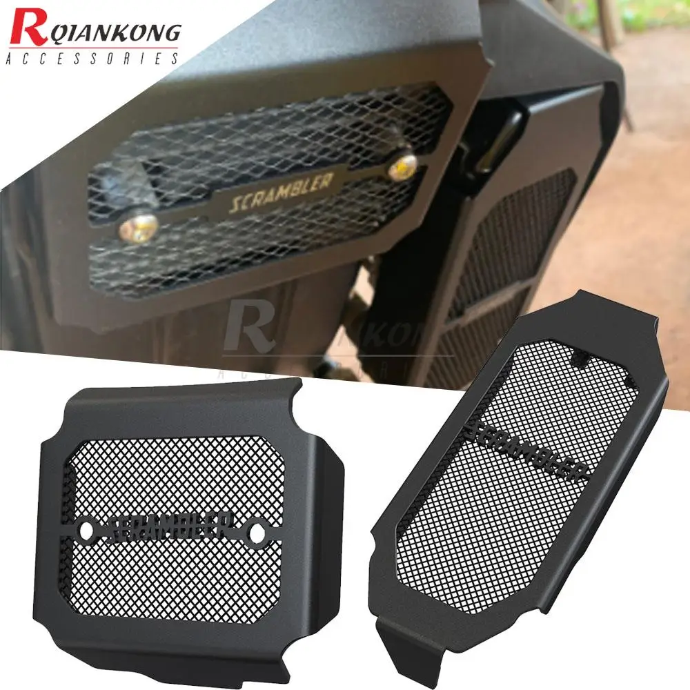 Motori Griglia Del Radiatore Guard Coperchio Del Radiatore Dell'Olio Per Ducati Scrambler Nightshift 2021 2022 Italia Indipendente/Flat Tracker Pro 20