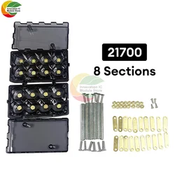 DIY Energy Storage Kit - Modular Battery Holder Case with No - Solder Design (21700)