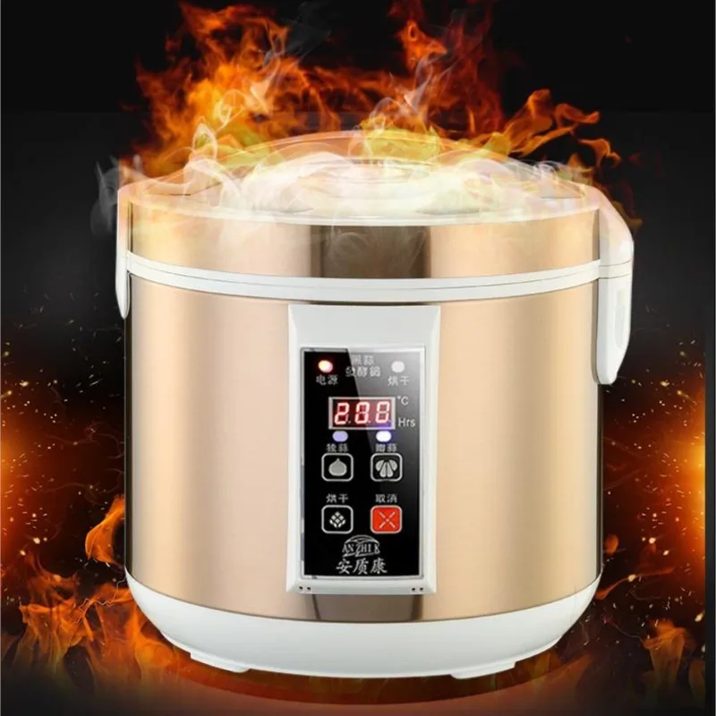 220V Electric Black Garlic Fermenter Dough Natto Rice Wine Fermenting Machine DIY Automatic Zymolysis Pot Yogurt Maker