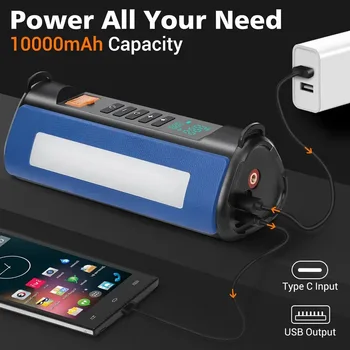 BUVAYE TS03 Portable Tire Inflator TS03 Car Emergency Power Outdoor Multifunctional Jump Starter and Air