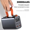 30000mAh Large Capacity Power Bank Portable USB C 100W Fast Charging Mobile External Battery For iPhone 16 Xiaomi Samsung Laptop 1