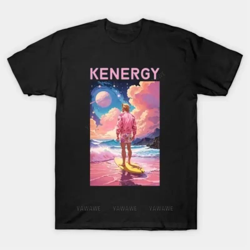 

Футболка для серфинга Kenergy I Am kдостаточная, футболка унисекс, модная футболка, топ, Новое поступление, черный брендовый Мужской Хлопковый топ с короткими рукавами