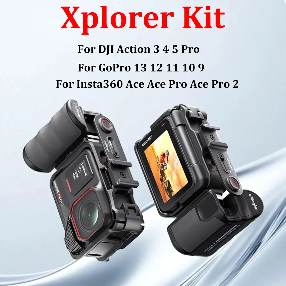 Universal Street Photography Handle Grip For DJI Action Insta360