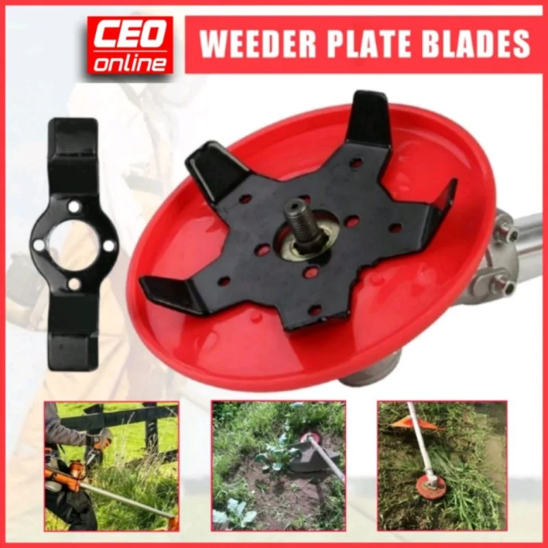 Dual-use Weeder Plate Blades Lawn Mower Grass Eater Trimmers Head Brush Cutter Tool grass trimmer head,aluminum trimmer head