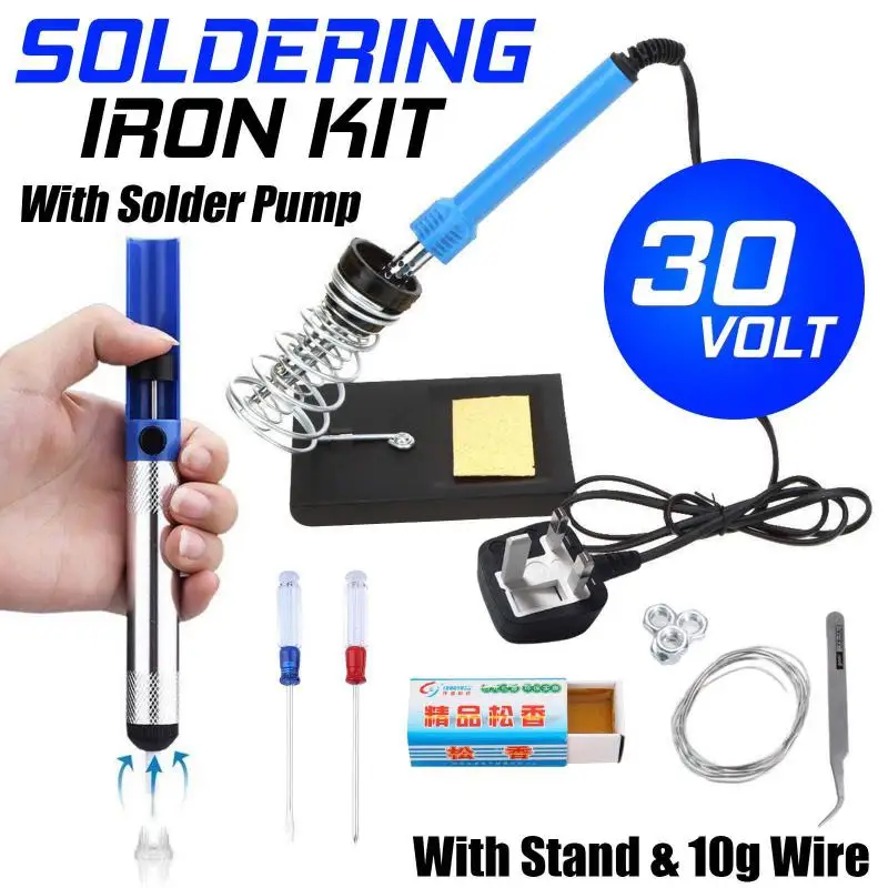 

Efficient 30w Soldering Iron Convenient 9in1 Soldering Kit Precise Versatile Electric Soldering Iron Reliable Soldering Iron Set