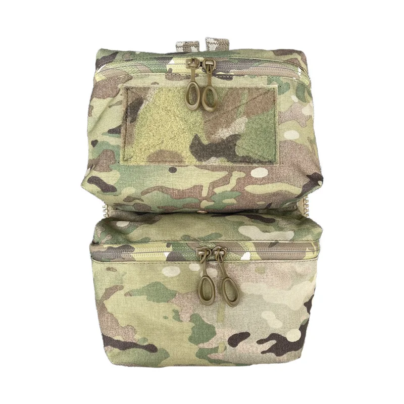 Tactical Raiders Zip On Double Back Panel Pouch Conforme A Nir Mc Multi Camo(051730)