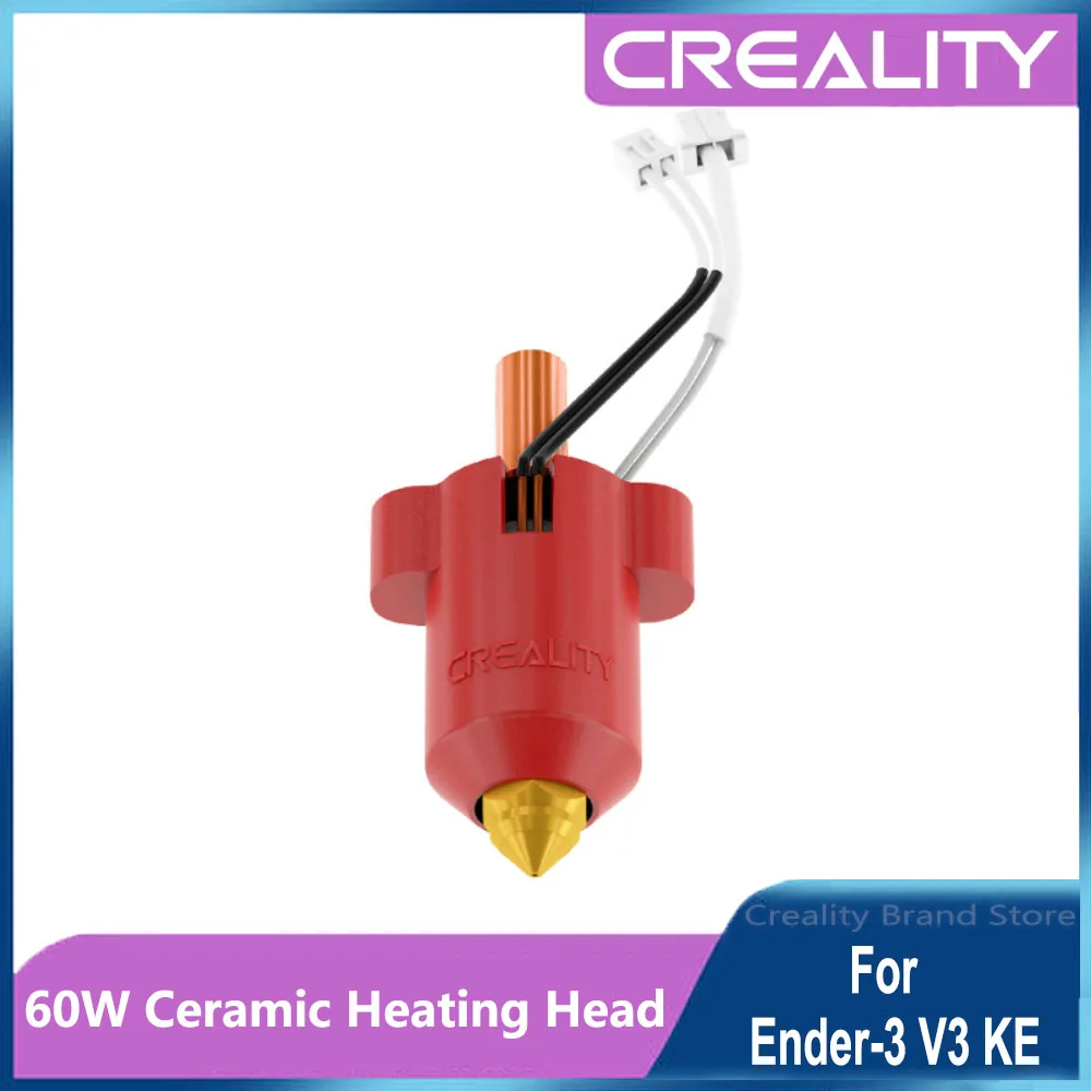 Creality Ender-3 V3 KE 세라믹 히팅 블록 키트, 60W 세라믹 히팅 파워, 고속 인쇄용 우수한 열전도율