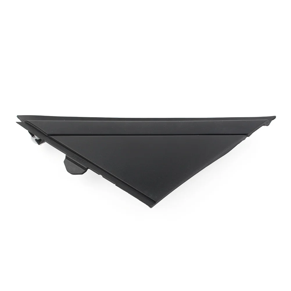 1Pcs Matte Black Car Door Mirror Flag Cover Molding Trim For Fiat 500 2012- 1SJ85KX7AA 1SD00KX7AA3