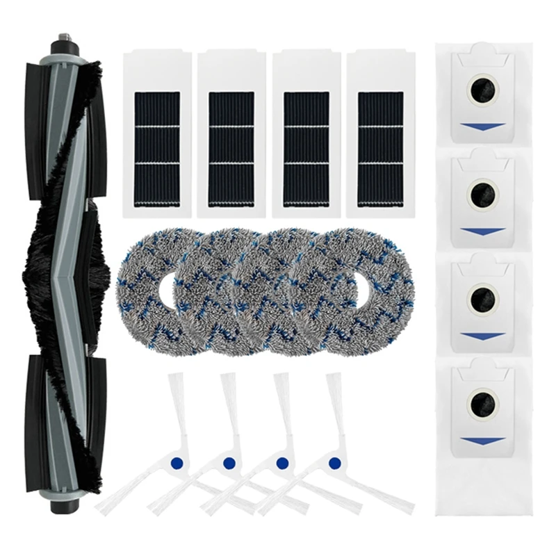 

Запчасти Для Ecovacs Deebot X2 Omni / X2 / X2 Pro, насадка на швабру, фильтр НЕРА, мешок для сбора пыли, как показано на рисунке