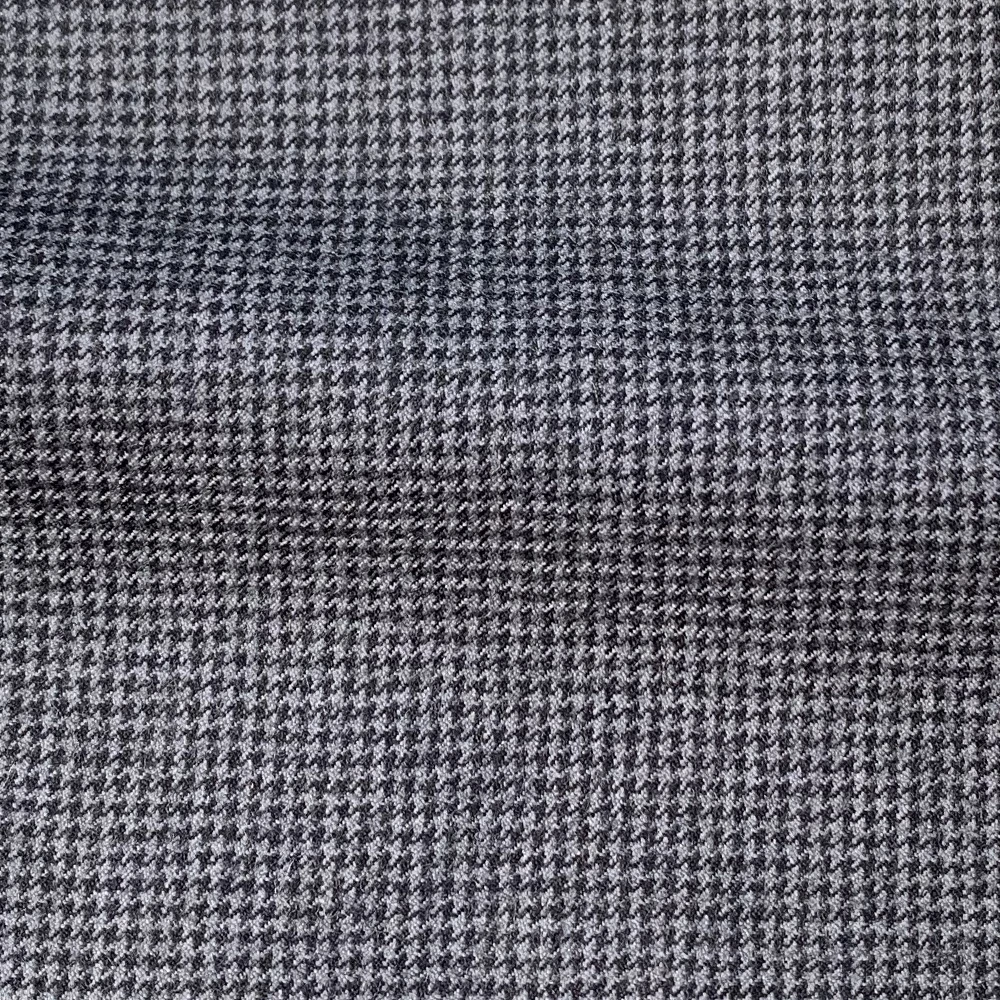 2025 Luxury Dark Grey Houndstooth 100% Wool Suit Jackets Custom Made Blazers For Men Mens Blazer Jacket Fashion Stylish Design