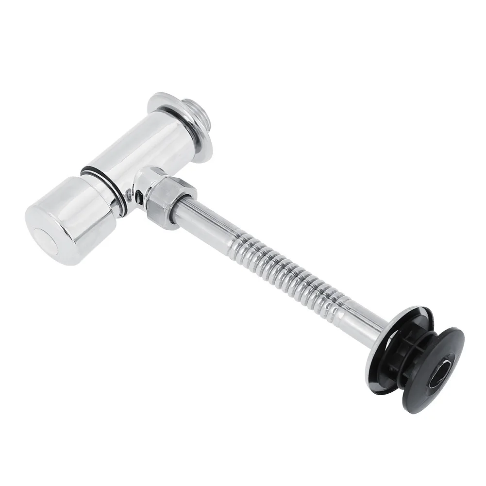 Flush valve DN15 Toilets Urinal Flush Valve Manual Pressure Washer Zinc Alloy 1PC Home Hotel Office Bathroom Accessories toilet tank accessories