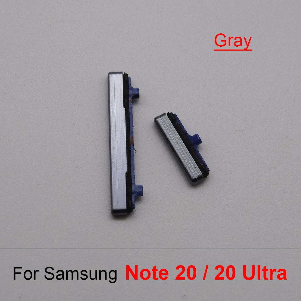 Phone Switch Key Power Volume Control Button For Samsung Galaxy Note 20 Note20 / Note 20 Ultra Note20U On Off Volume Side Button