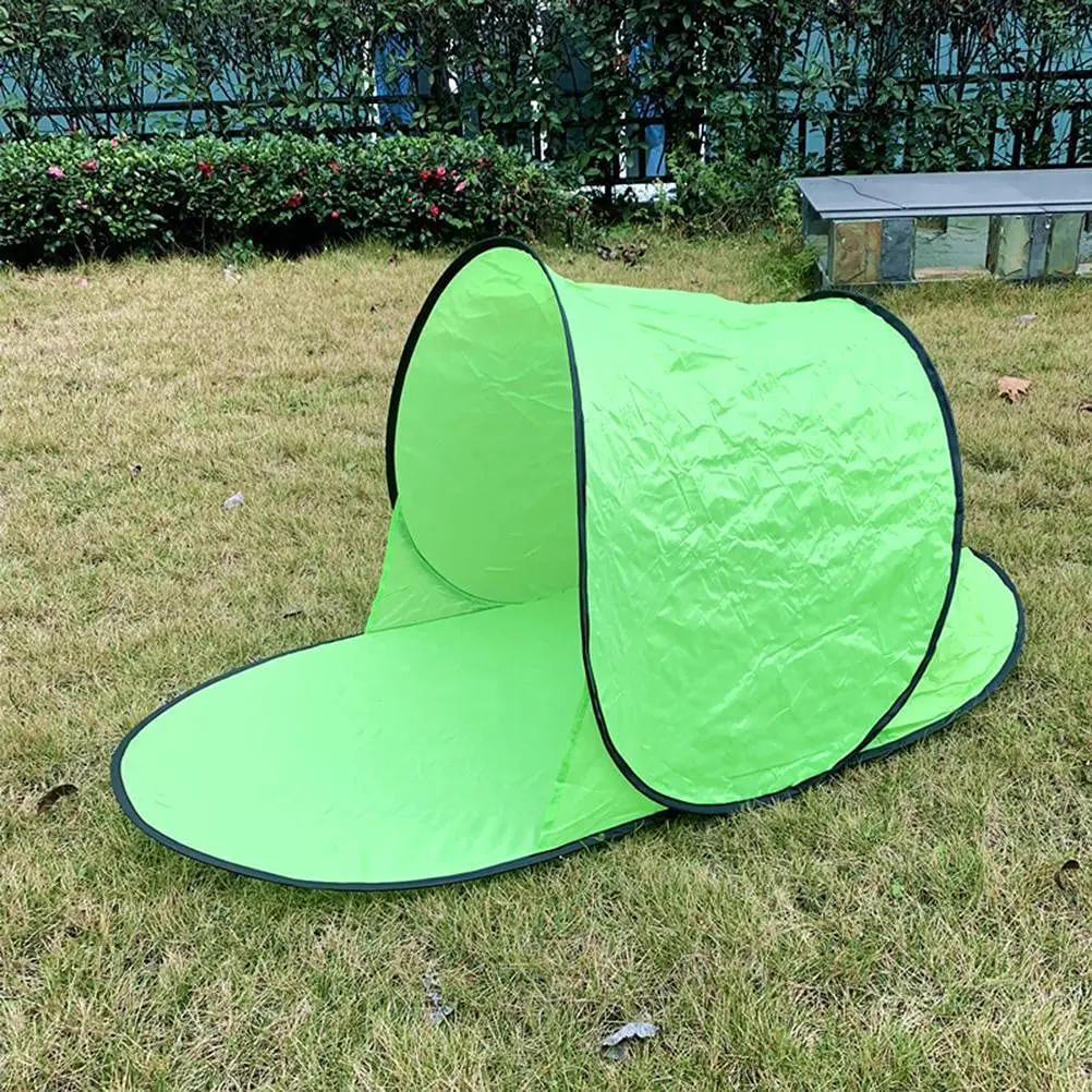 Small Pop-Up Pet Tent - Automatic Sun Shade For Beach & Park, UV Protection, 80x65x55cm (Portable For Dogs, Cats, Baby)