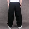 High-End Hip-Hop Men Denim Jeans Skateboard Tide Brand Loose Men Trousers  30-46 Fashion Baggy Men Long jeans 4