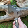 High Carbon Steel Handaxe with Black Coated Blade - Tactical Survival Camping Hatchet with Nylon Axe Cover and Bakelite Handle 3
