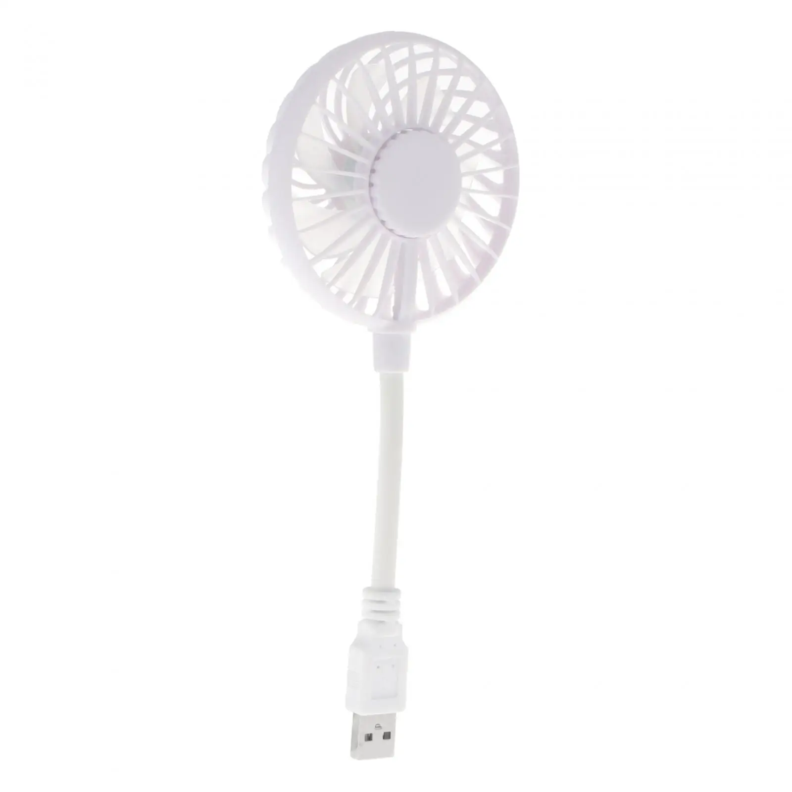 Compact USB Fan with Flexible Neck - Small Personal Cooling Solution