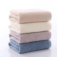 Cotton Face Bath Towels Set for Men and Women, Terry Cloth for Adults, 70*140 cm, 35*75 cm, Simple, Thick, High Quality 1