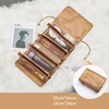 Makeup Bags Detachable 4Pcs in 1 Portable Cosmetic Bag Travel Folding Separable Toiletry Storage Bag Organizer Make Up Pouch New 4