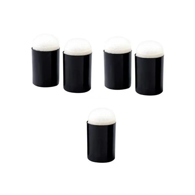 5pcs 손가락 Daubers 스폰지 얼룩 도구 DIY 공예 잉크 얼룩 그림 도구 Dropship