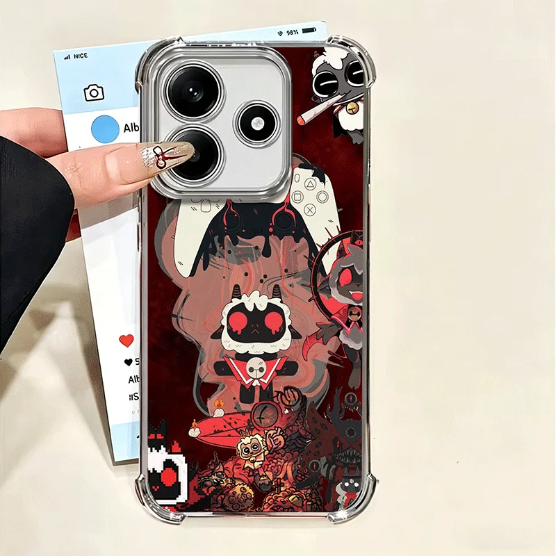 Cult Of The Lambs Themed Soft Phone Case