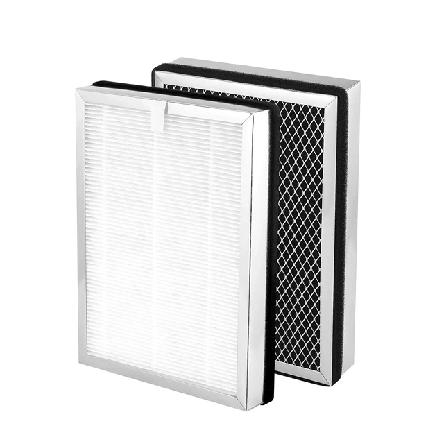 LV-PUR131 Replacement Filter 2 HEPA Filters & 2 Activated Carbon Pre Filters,com