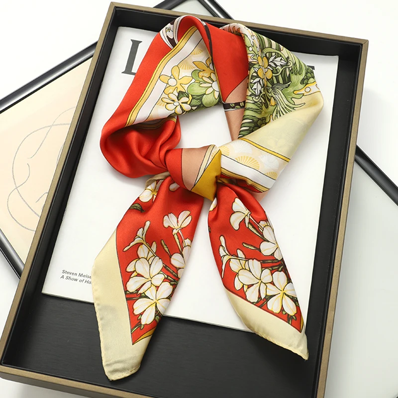 Elegant Silk Scarf Wrap
