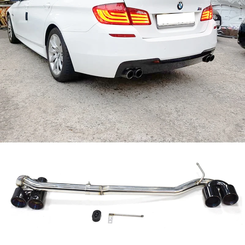 Carbon Fiber Exhaust Tip For BMW F10 520i 523i 525i 528i 530i M sport