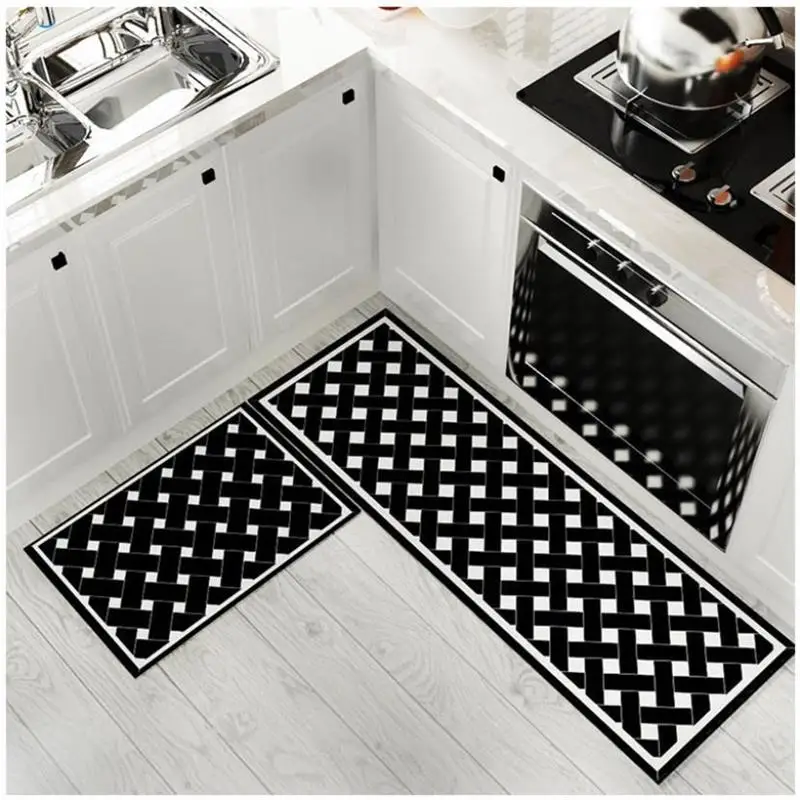 (Last Day Promotion – 50% Off!!!)🔥2024 Latest 3d Kitchen Printed Non-slip Carpet
