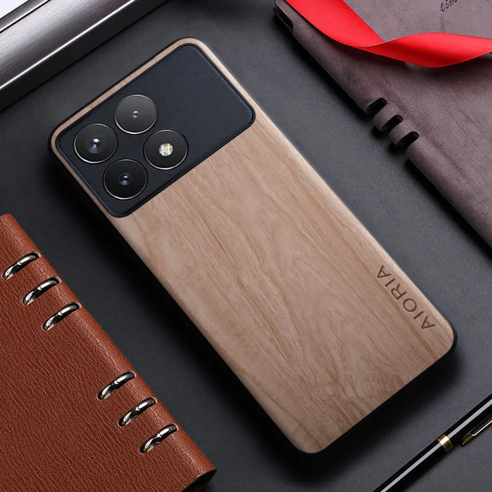 Bamboo Wood Pattern Leather Phone Case - Premium Protection with Stylish Design