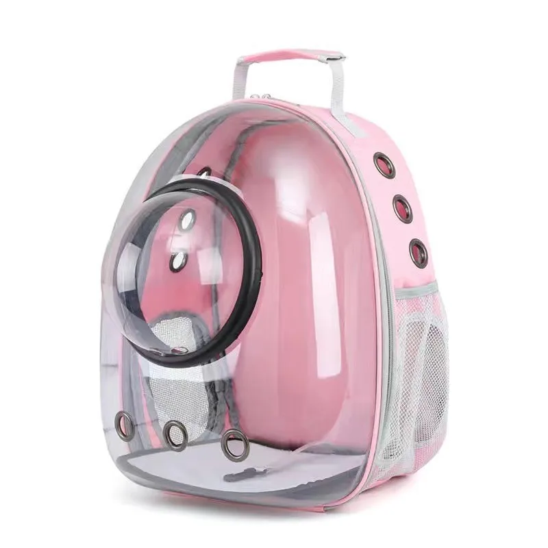 cat bag carrier Backpack Mesh camouflage outdoor travel product Breathable shoulder handling Waterproof Spacecraft Bubble