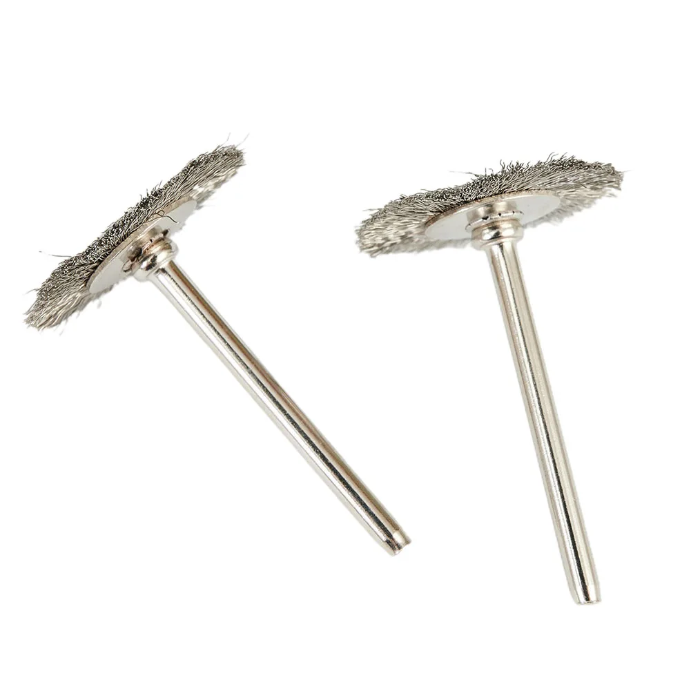 

Spare Parts Metal Wheel Pads 20pcs Set Cleaning Wire brushes Polishing Deburring Brush Rotary Tools Attachable